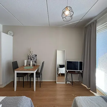 Kotimaailma - Valoisa Yksioe - Laehellae Junaa & Lentoasemaa Apartman